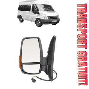 Oglinda Stanga FORD TRANSIT Bus (FD_ _, FB_ _, FS_ _, FZ_ _, FC_ _) din 2000 - 2014, Auto, Reglaj electric, Completa