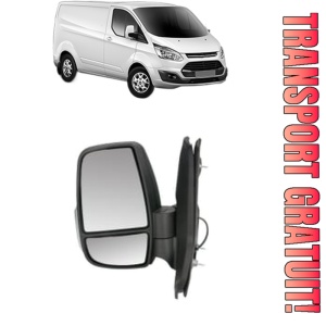Oglinda Stanga FORD TRANSIT CUSTOM V362 Van (FY, FZ) din 2012 - 2023, Auto, Reglaj manual, Completa