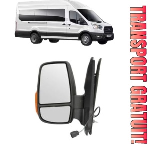 Oglinda Stanga FORD TRANSIT V363 Bus (FAD, FBD) din 2013 - 2024, Auto, Reglaj manual, Completa