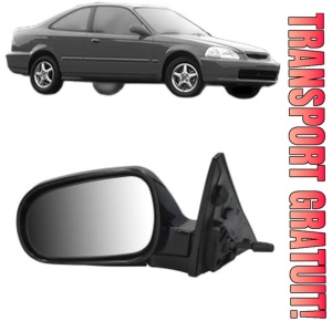 Oglinda Stanga HONDA CIVIC VI Saloon (EJ, EK, SO) din 1995 - 2001, Auto, Reglaj mecanic, Completa