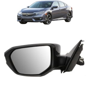 Oglinda Stanga HONDA CIVIC X Hatchback (FC_, FK_) din 2017 - 2022, Auto, Reglaj electric, Completa - Img 2