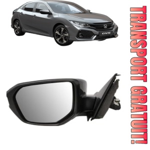 Oglinda Stanga HONDA CIVIC X Saloon (FC_) din 2015 - 2022, Auto, Reglaj electric, Completa