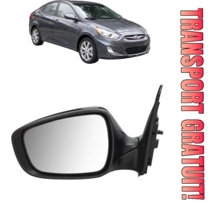 Oglinda Stanga HYUNDAI ACCENT IV Saloon (RB) din 2010 - 2017, Auto, Reglaj electric, Completa