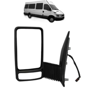 Oglinda Stanga IVECO DAILY III Bus din 1999 - 2006, Auto, Reglaj electric, Completa - Img 2