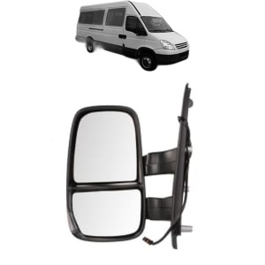 Oglinda Stanga IVECO DAILY IV Bus din 2006 - 2011, Auto, Reglaj manual, Completa - Img 2