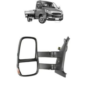Oglinda Stanga IVECO DAILY V Platform/Chassis din 2011 - 2014, Auto, Reglaj manual, Completa - Img 2