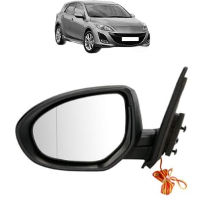 Oglinda Stanga MAZDA 3 (BL) din 2008 - 2014, Auto, Reglaj electric, Completa - Img 2
