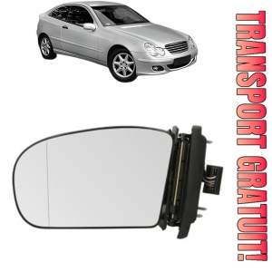 Oglinda Stanga MERCEDES-BENZ C-CLASS Coupe (CL203) din 2001 - 2008, Auto, Reglaj electric, Completa