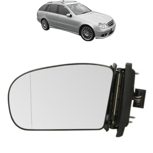 Oglinda Stanga MERCEDES-BENZ C-CLASS T-Model (S203) din 2001 - 2007, Auto, Reglaj electric, Completa - Img 2