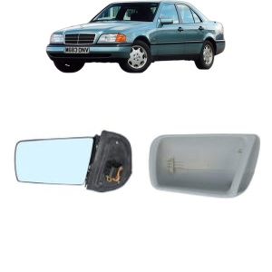 Oglinda Stanga MERCEDES-BENZ C-CLASS (W202) din 1993 - 2000, Auto, Reglaj electric, Completa - Img 2