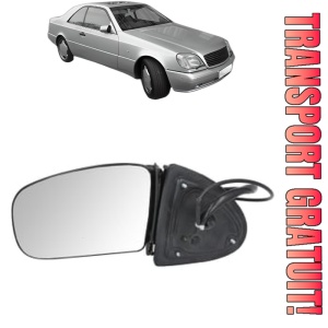 Oglinda Stanga MERCEDES-BENZ S-CLASS Coupe (C140) din 1992 - 1999, Auto, Reglaj electric, Completa