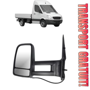 Oglinda Stanga MERCEDES-BENZ SPRINTER 3,5-t Platform/Chassis (B906) din 2006 - 2018, Auto, Reglaj electric, Completa