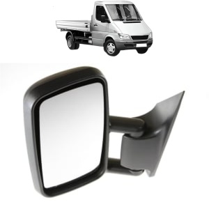 Oglinda Stanga MERCEDES-BENZ SPRINTER 3-t Platform/Chassis (B903) din 1995 - 2006, Auto, Reglaj manual, Completa - Img 2