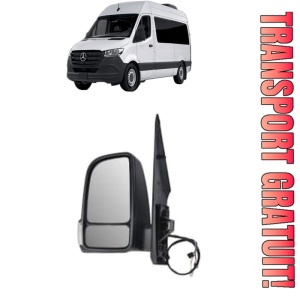 Oglinda Stanga MERCEDES-BENZ SPRINTER 3-t Tourer Bus (B907) din 2018 - 2021, Auto, Reglaj electric, Completa