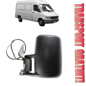 Oglinda Stanga MERCEDES-BENZ SPRINTER 4-t Van (B904) din 1995 - 2006, Auto, Reglaj electric, Completa
