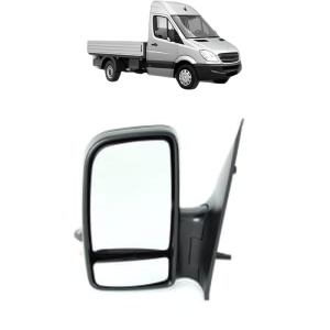 Oglinda Stanga MERCEDES-BENZ SPRINTER 5-t Platform/Chassis (B906) din 2006 - 2019, Auto, Reglaj electric, Completa - Img 2