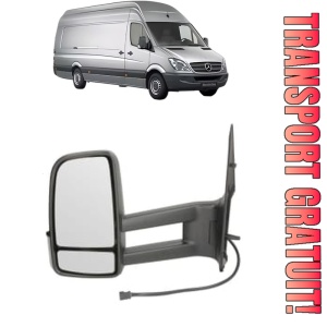 Oglinda Stanga MERCEDES-BENZ SPRINTER 5-t Van (B906) din 2006 - 2018, Auto, Reglaj electric, Completa