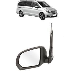 Oglinda Stanga MERCEDES-BENZ VITO Mixto (Double Cabin) (W447) din 2014 - 2024, Auto, Reglaj manual, Completa - Img 2
