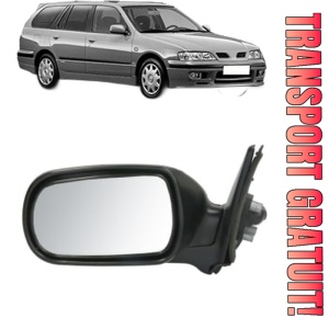 Oglinda Stanga NISSAN PRIMERA Hatchback (P10) din 1990 - 1996, Auto, Reglaj electric, Completa