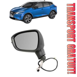 Oglinda Stanga NISSAN QASHQAI III (J12) din 2021 - 2022, Auto, Reglaj electric, Completa
