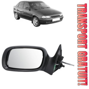 Oglinda Stanga OPEL ASTRA F CLASSIC Saloon (T92) din 1998 - 2002, Auto, Reglaj mecanic, Completa