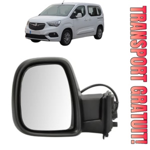 Oglinda Stanga OPEL COMBO E Tour / Life (K9) din 2018 - 2019, Auto, Reglaj electric, Completa