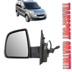 Oglinda Stanga OPEL COMBO Tour (X12) din 2012 - 2016, Auto, Reglaj mecanic, Completa