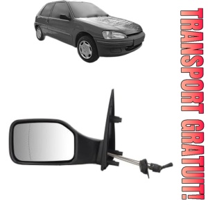 Oglinda Stanga PEUGEOT 106 Van II Hatchback Van (1S_) din 1996 - 2001, Auto, Reglaj mecanic, Completa