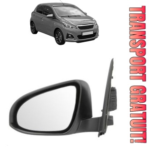 Oglinda Stanga PEUGEOT 108 din 2014 - 2018, Auto, Reglaj electric, Completa