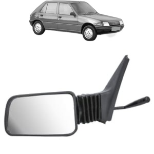Oglinda Stanga PEUGEOT 205 II (20A/C) din 1987 - 1998, Auto, Reglaj mecanic, Completa - Img 2