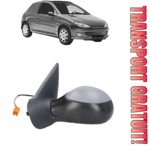 Oglinda Stanga PEUGEOT 206 Van din 2001 - 2009, Auto, Reglaj electric, Completa