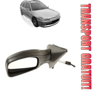 Oglinda Stanga PEUGEOT 306 Estate Van (N_, 7_) din 1997 - 2000, Auto, Reglaj mecanic, Completa