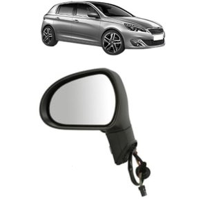 Oglinda Stanga PEUGEOT 308 II (LB_, LP_, LW_, LH_, L3_) din 2013 - 2021, Auto, Reglaj electric, Completa - Img 2