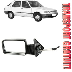 Oglinda Stanga PEUGEOT 309 II (3C, 3A) din 1989 - 1993, Auto, Reglaj mecanic, Completa