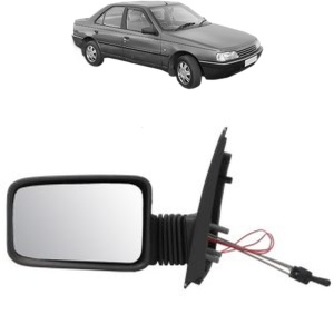Oglinda Stanga PEUGEOT 405 II (4B) din 1992 - 1997, Auto, Reglaj mecanic, Completa - Img 2