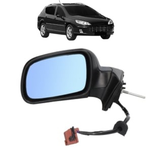 Oglinda Stanga PEUGEOT 407 SW Estate Van (6E_) din 2009 - 2010, Auto, Reglaj electric, Completa - Img 2