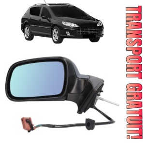 Oglinda Stanga PEUGEOT 407 SW Estate Van (6E_) din 2009 - 2010, Auto, Reglaj electric, Completa