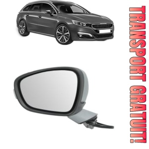 Oglinda Stanga PEUGEOT 508 SW I (8E_) din 2010 - 2018, Auto, Reglaj electric, Completa