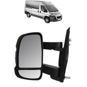 Oglinda Stanga PEUGEOT BOXER Bus din 2006 - 2023, Auto, Reglaj manual, Completa - Img 2