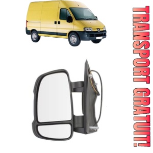 Oglinda Stanga PEUGEOT BOXER Van din 2006 - 2023, Auto, Reglaj manual, Completa