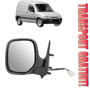 Oglinda Stanga PEUGEOT PARTNER Box Body/MPV (5_, G_) din 1996 - 2015, Auto, Reglaj electric, Completa