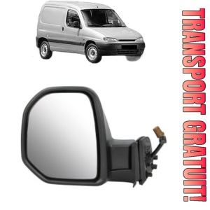 Oglinda Stanga PEUGEOT PARTNER Box Body/MPV (5_, G_) din 1996 - 2015, Auto, Reglaj electric, Completa