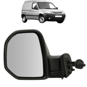 Oglinda Stanga PEUGEOT PARTNER Box Body/MPV din 2008 - 2016, Auto, Reglaj mecanic, Completa - Img 2