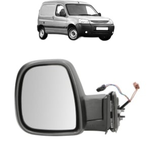 Oglinda Stanga PEUGEOT PARTNER Box Body/MPV din 2008 - 2016, Auto, Reglaj electric, Completa - Img 2
