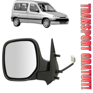 Oglinda Stanga PEUGEOT PARTNER MPV (5_, G_) din 1996 - 2015, Auto, Reglaj electric, Completa