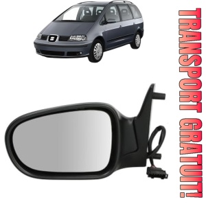 Oglinda Stanga SEAT ALHAMBRA VAN (7V8, 7V9) din 1996 - 2010, Auto, Reglaj electric, Completa