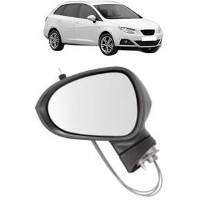 Oglinda Stanga SEAT IBIZA IV ST (6J8, 6P8) din 2010 - 2016, Auto, Reglaj mecanic, Completa - Img 2