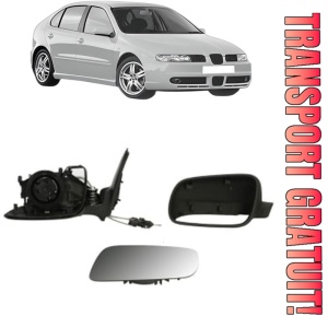 Oglinda Stanga SEAT LEON (1M1) din 1999 - 2006, Auto, Reglaj mecanic, Completa
