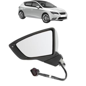 Oglinda Stanga SEAT LEON (5F1) din 2012 - 2020, Auto, Reglaj electric, Completa - Img 2