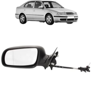 Oglinda Stanga SKODA OCTAVIA I (1U2) din 1996 - 2010, Auto, Reglaj mecanic, Completa - Img 2